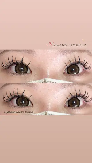 マツエク・マツパ ♡tiana juna˖ ࣪⊹のマツエク・マツパデザイン