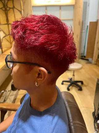 ショート カラー メンズ 新宿メンズ人気No1 仙頭 由範のヘアスタイル