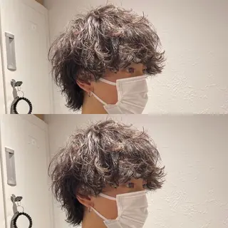 パーマ メンズ イケメン製造機 🔥上原沙羅🔥のヘアスタイル