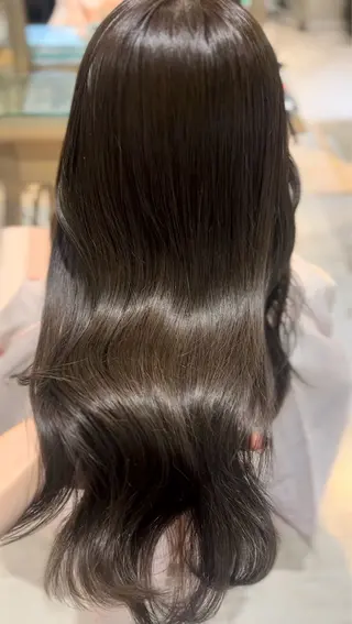 ロング カラー 透けるbrown カラー🎗♡yukaのヘアスタイル