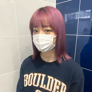 ミディアム カラー LOMARLIE YUSUKE🫧のヘアスタイル