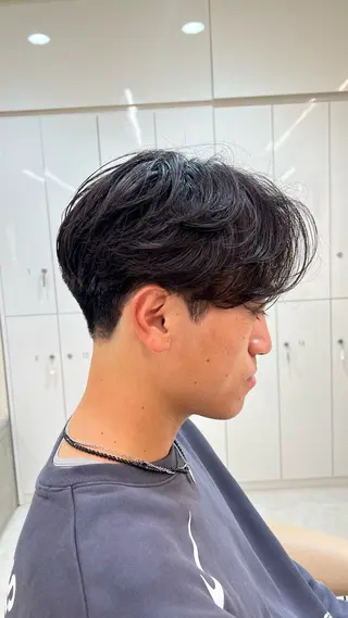 メンズ 横浜/ショート/ レイヤーカットのヘアスタイル