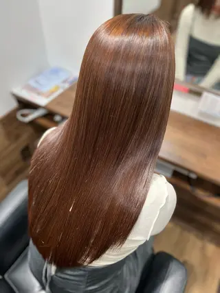 ロング ADORE by happiness所属・髪質改善透明感カラー ayukaのヘアスタイル