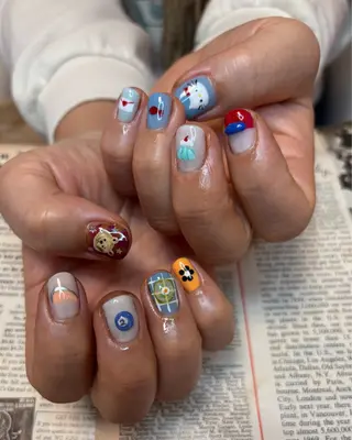 ネイル ぽっぷん satomiのネイルデザイン