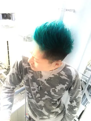 ショート カラー メンズ 💓シールエクステ ルミエールのヘアスタイル