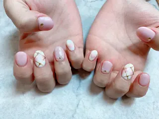 ネイル ネイルリボン 石田のネイルデザイン