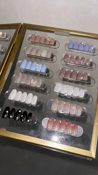 ネイル 韓国ネイル/ワンホン ネイル🎀表参道3分のネイルデザイン