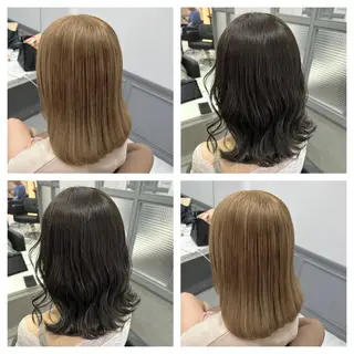 ミディアム カラー ヘアアレンジ 🎀推し活ヘアー🎀 Yuuna🐰💖のヘアスタイル