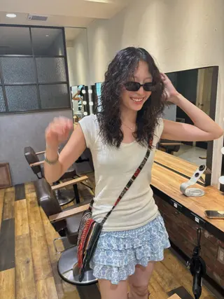 ロング パーマ レイヤー/ボブ /🦋Ayana🦋のヘアスタイル