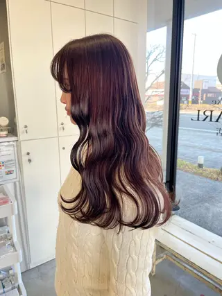 セミロング YUIMARL岡山店 YUNOKA🦋🫧のヘアスタイル