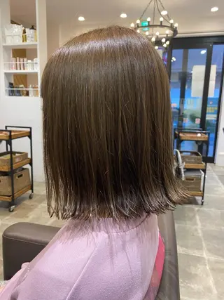 ミディアム 井上 舞のヘアスタイル