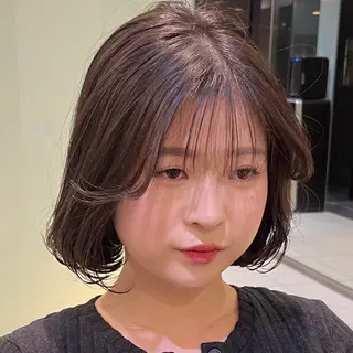 ショート パーマ タンバルモリパーマ 礒井メンキのヘアスタイル