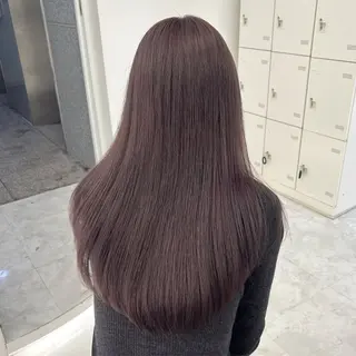 ロング 淡色ラベンダー♡ ニーナ🎀🦙のヘアスタイル