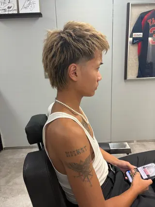 ショート メンズ INTRO SHIBUYA by Fi-Ne所属・💈メンズフェード 特化DAIYA💈のヘアスタイル
