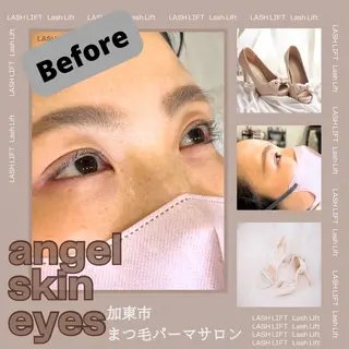 マツエク・マツパ angel skin eyesのヘアスタイル