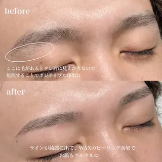 メンズ アイブロウ 寺本 莉有の眉毛・アイブロウイメージ