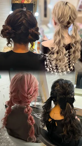 ヘアアレンジ ヘアアレンジ/ カラー/hazukiのヘアスタイル