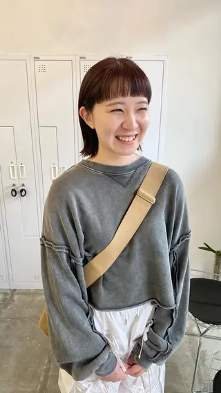 ショート 近藤 千裕のヘアスタイル