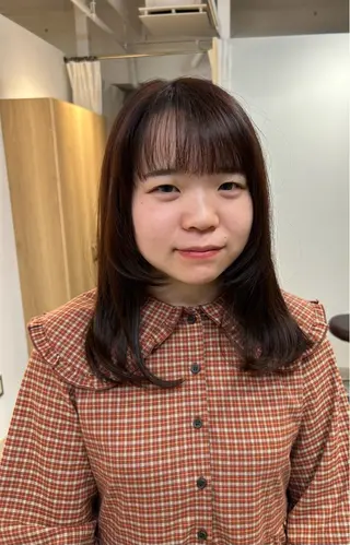 セミロング Ata.所属・kubo nozomiのヘアスタイル