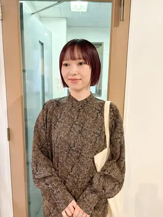 ショート カラー Takuma Suzuki中目黒のヘアスタイル