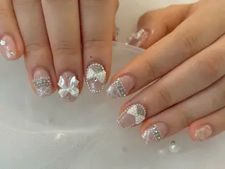 ミディアム NAIL SALON FLOR所属・ワンホンネイル/ 韓国ネイルMAKIのネイルデザイン