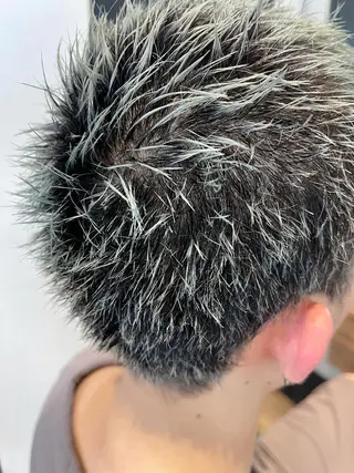 ショート メンズ amie高崎所属・高崎メンズパーマ 髪質改善TAKEのヘアスタイル