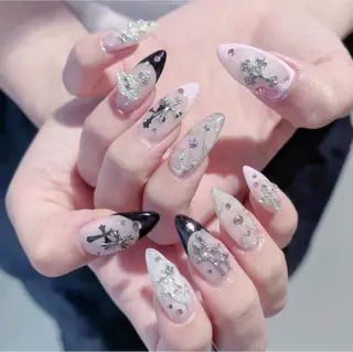 ネイル Hina 池袋 長だしチップ専門店のネイルデザイン