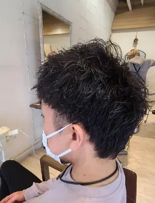 ショート メンズ こだしま   みなのヘアスタイル