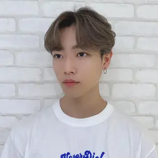 カラー メンズ abilita AZUSAのヘアスタイル