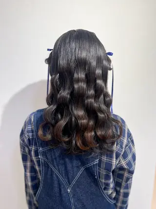 ロング ヘアセット/金山 佐野 妃都美のヘアスタイル