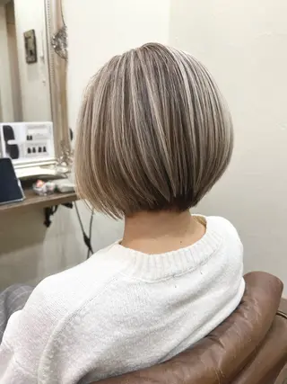 ショート カラー HAIR DESIGN chambord所属・大西 未来のヘアスタイル