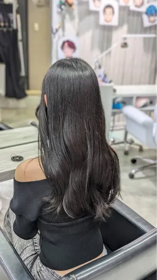 ロング カラー 推しカラー/ ミクのヘアスタイル