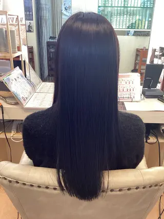 ロング カラー 大塚 千鶴のヘアスタイル