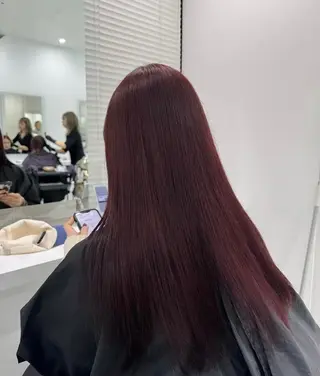 カラー 🤍透明感ブラウン himi🤍のヘアスタイル