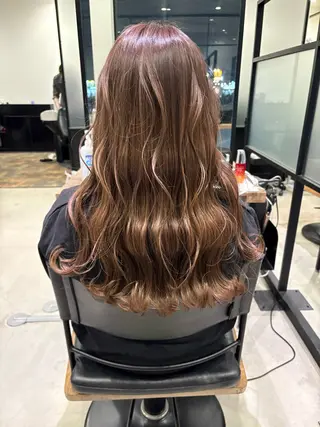 ロング CHESS所属・星 優南のヘアスタイル