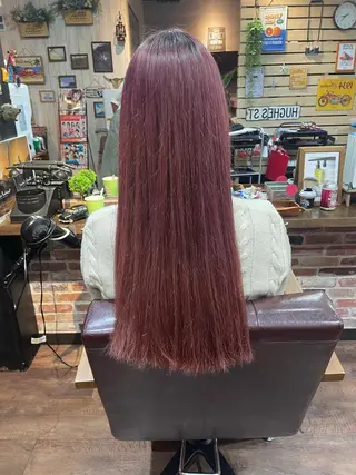 カラー お Yukiのヘアスタイル