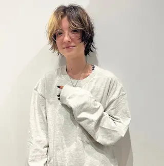 ショート カラー ゴートゥデイシェアサロン所属・era shioriのヘアスタイル