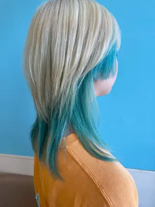 セミロング 日置 大智のヘアスタイル