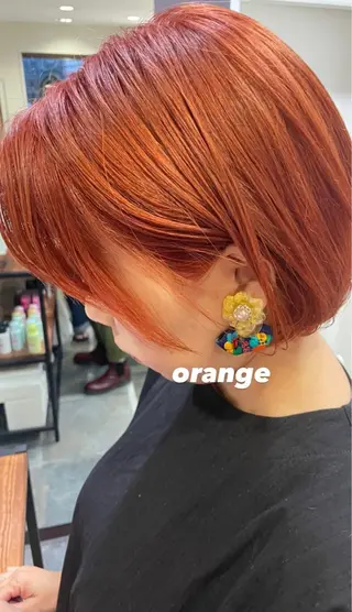 ショート カラー uno rioのヘアスタイル