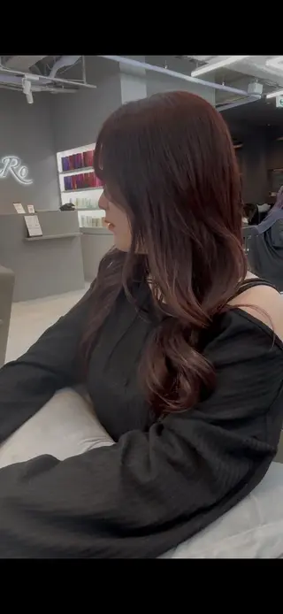 ロング ブリーチ/髪質改善/ アフロ美容師しゅんのヘアスタイル