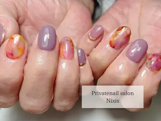 ネイル 大人キレイ 𝑁𝑖𝑥𝑖𝑠のネイルデザイン