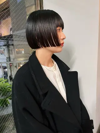 ショート くせ毛カットとパーマ /美容室難民の方是非のヘアスタイル