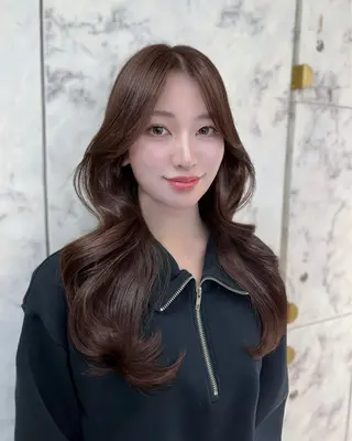ロング カラー 🏅韓国ヘア/新宿/ レイヤー/KSukeのヘアスタイル