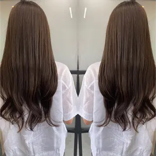 ロング カラー tocca 💜石田愛結💜のヘアスタイル