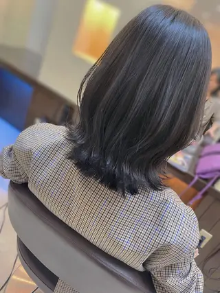 ミディアム カラー hair design FABRO.所属・7.. Nanaのヘアスタイル