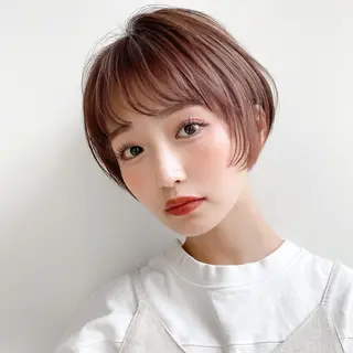 ショート カラー 宮本 聖希のヘアスタイル