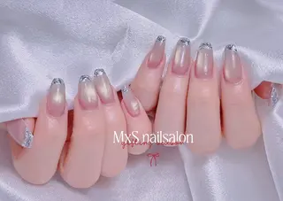 ネイル MxS Nail 【長さだし/フィルイン/マグネット/ワンホンネイル/韓国ネイル/パラジェル】所属・M×S Nail みなのネイルデザイン