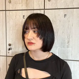 ショート フルールドソレイユ所属・♡ナナコ♡ レイヤー/艶髪のヘアスタイル