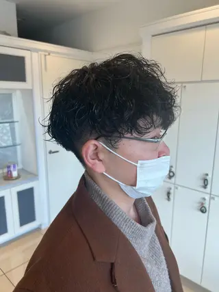 パーマ メンズ 💫副店長💫 篠崎 はやとのヘアスタイル
