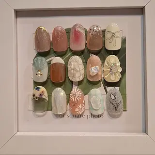 ネイル KURONOSUHAIRDESIGN所属・岡林 えりのネイルデザイン